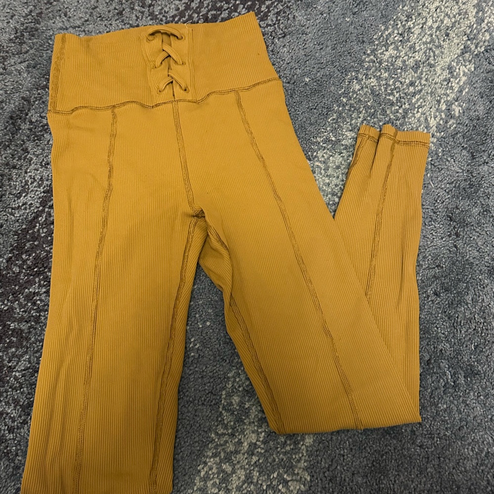OFFLINE by Aerie Ribbed 7/8 Leggings